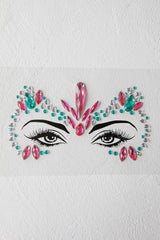 Electric Nights Face Jewels Multi D