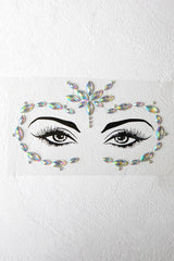 Electric Nights Face Jewels Multi E