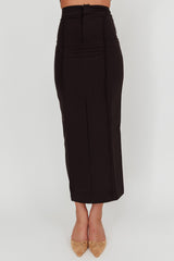 Like I Do Maxi Skirt Black
