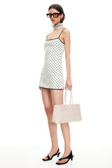 LIONESS Voyage Mini Dress Moonlight Polka