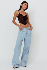 DR DENIM Donna Baggy Jeans Pebble Superlight Retro