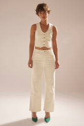ROLLA'S Heidi Ankle Jeans Buttercream