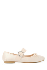 THERAPY Mesmerize Ballet Flat Blush Satin