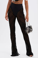 QUEEN OF EVERYTHING MESH LEGGING