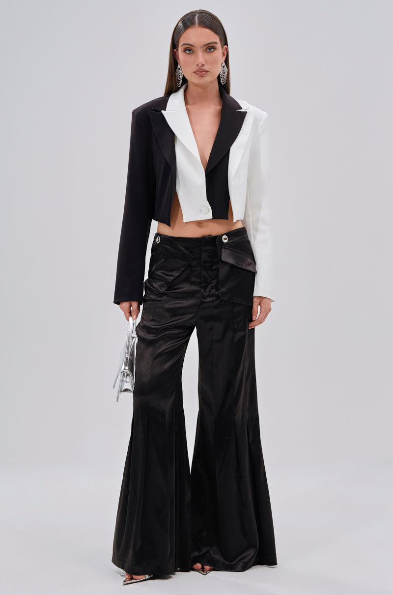 JANE SATIN TROUSER