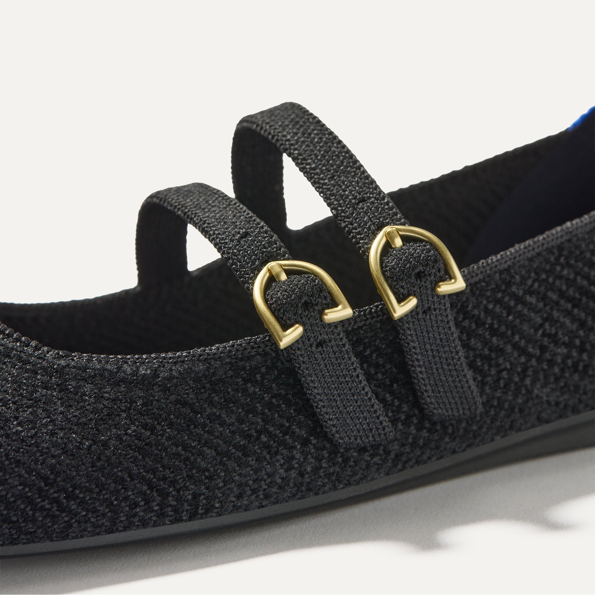 The ReVelvet™ Double Buckle Mary Jane - ReVelvet™ Black
