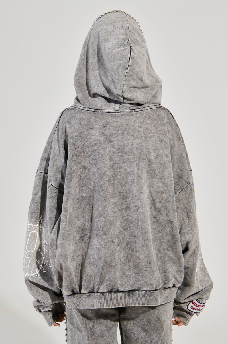 WINNERS CLUB ZIP UP SWEATSHIRT