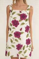 That Lady Bow Back Mini Dress Allegra Floral
