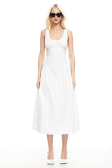 LIONESS Luna Rosa Maxi Dress Porcelain
