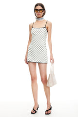 LIONESS Voyage Mini Dress Moonlight Polka