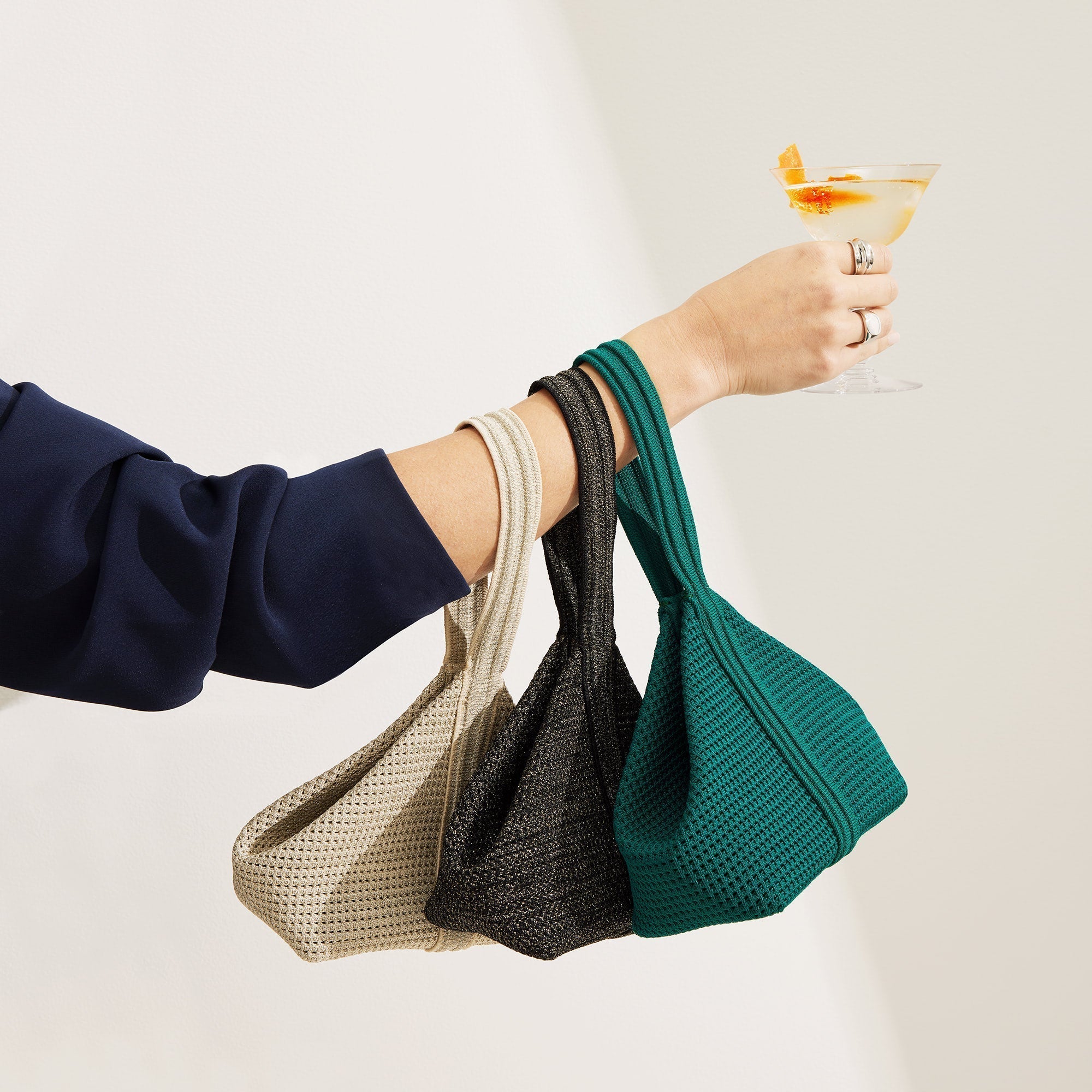 The Party Pouch - Emerald Green