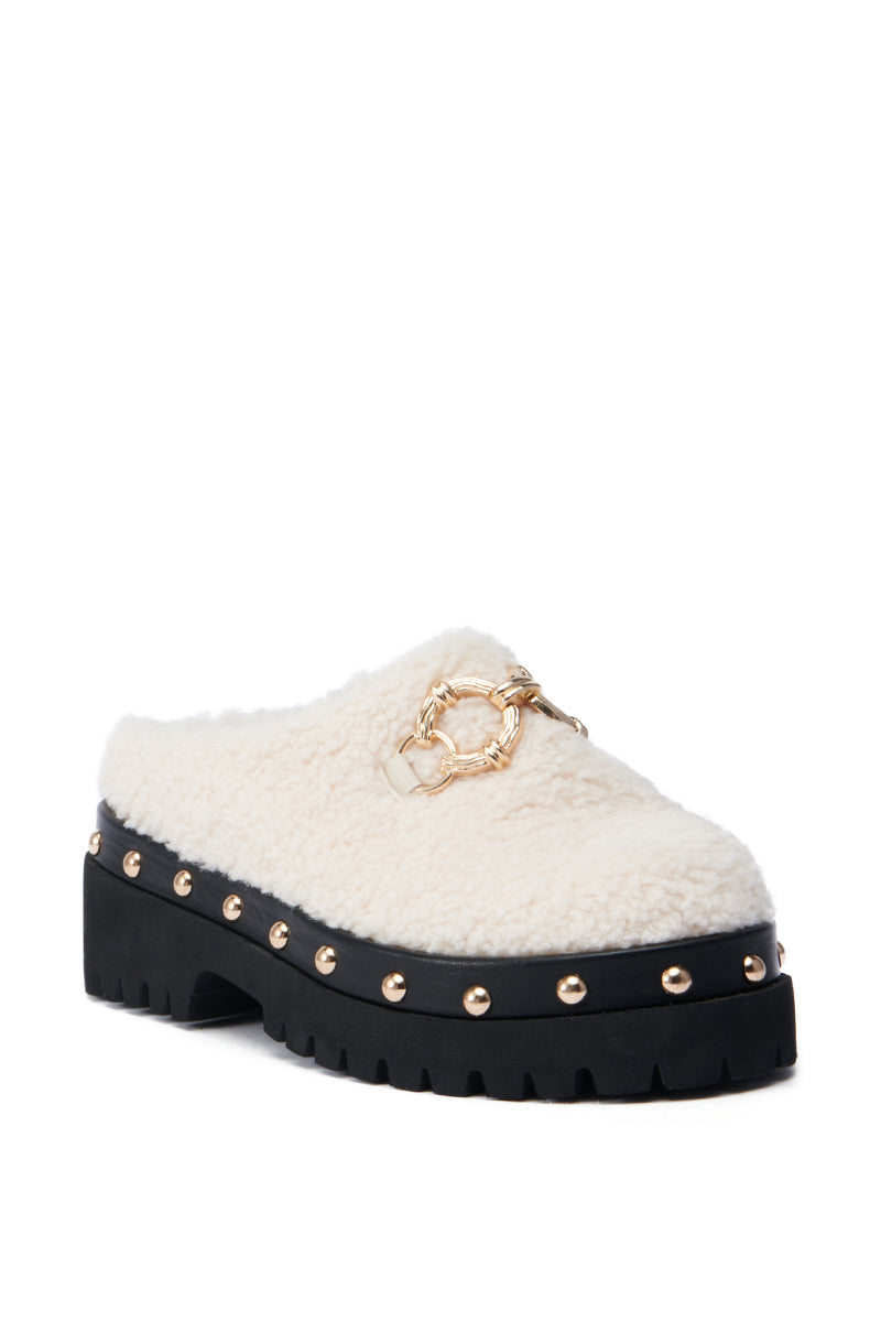 AZALEA WANG ROZELE BEIGE CLOG