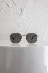 Sahara Aviator Sunglasses Black