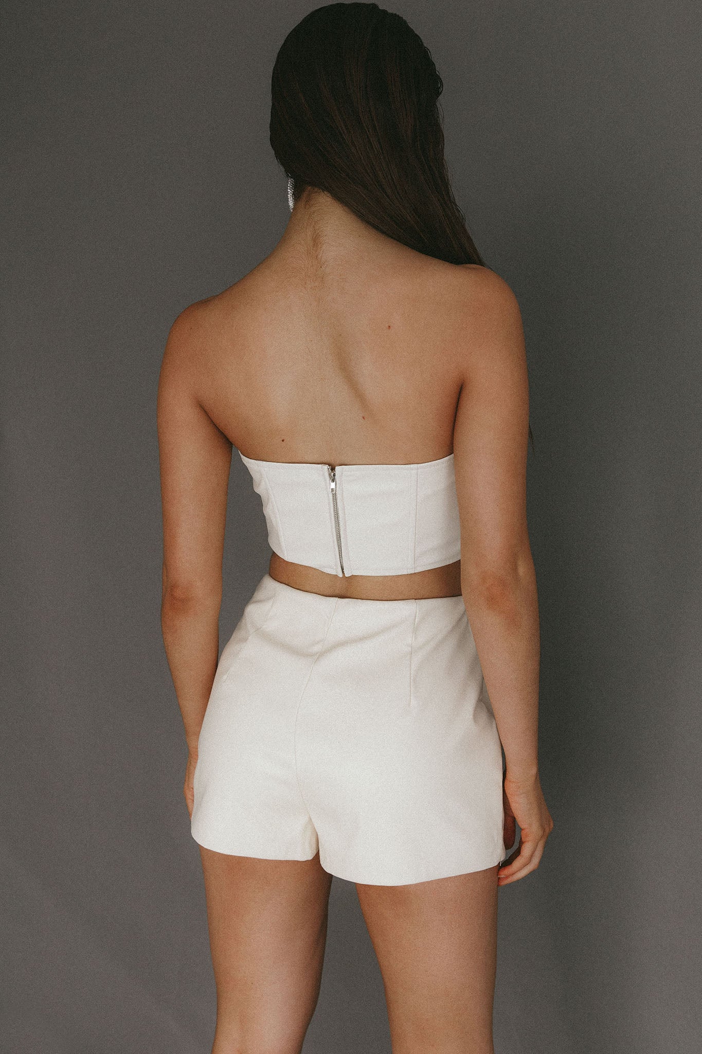 Hannalore Corset Top Ivory