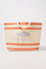 SUNNYLiFE Carryall Beach Bag De Playa Coral Utopia