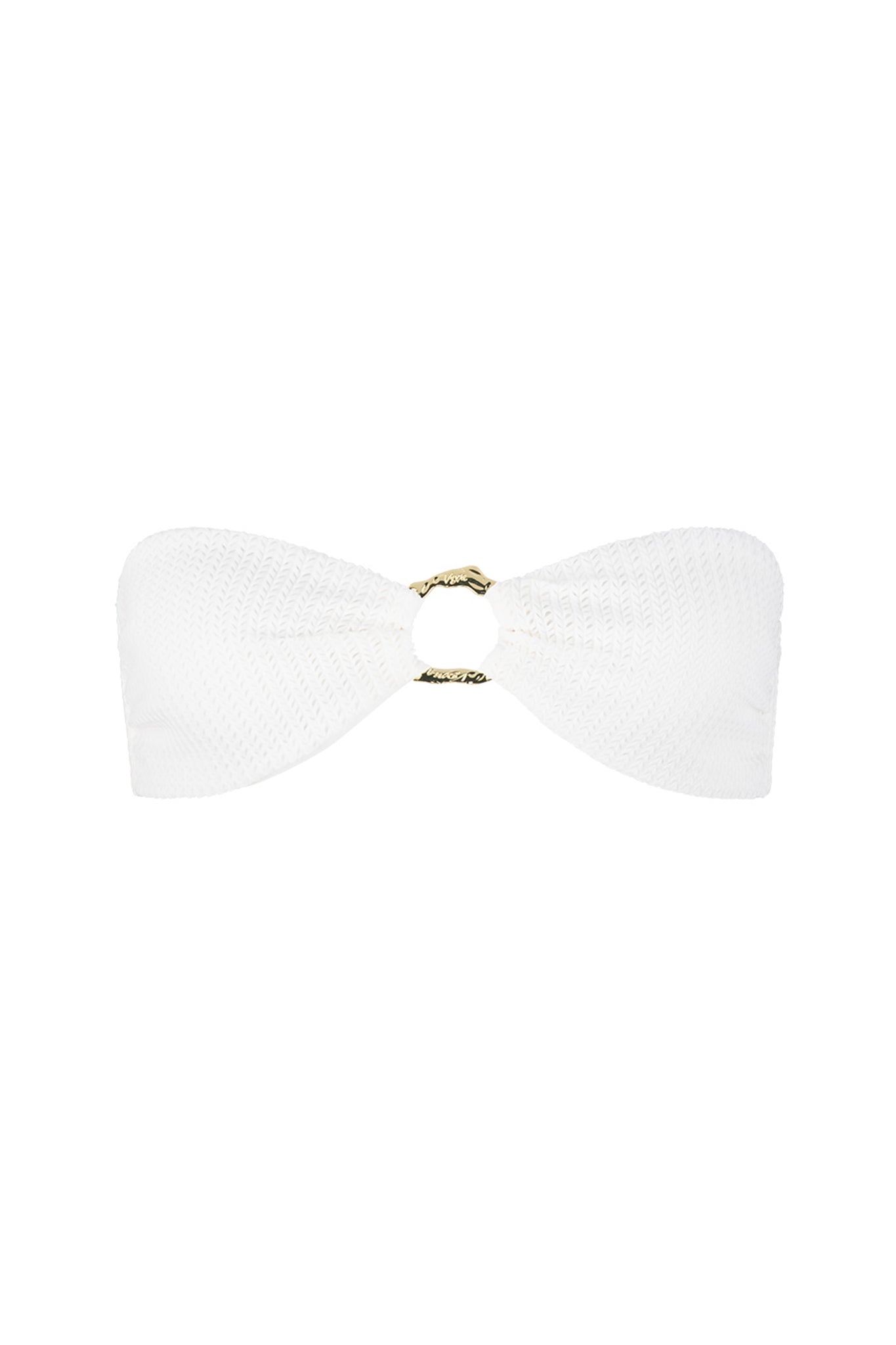 VDM The Label Bailey Bianco Reversible Bandeau