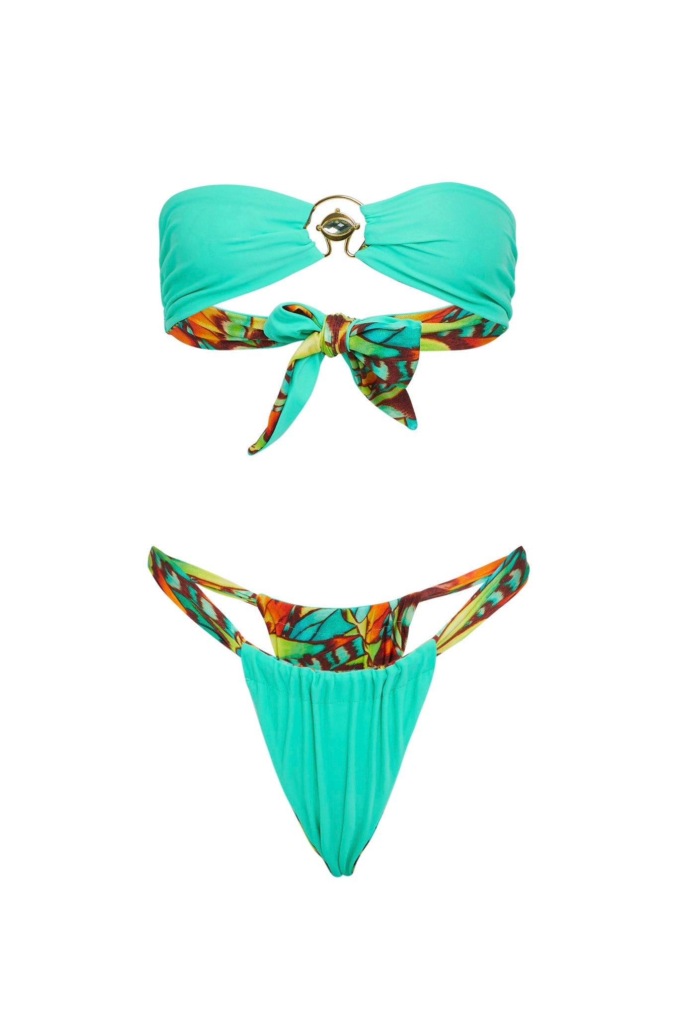 VDM The Label Bailey Butterfly Reversible Bandeau