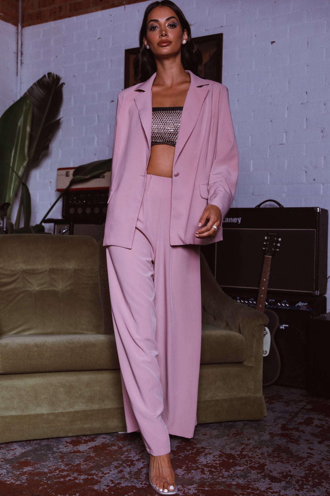 Vous Etes Belle Blazer Blush