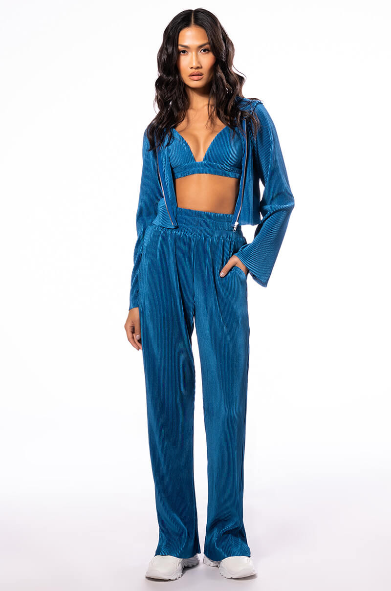ASTRID PLEATED PALAZZO PANT