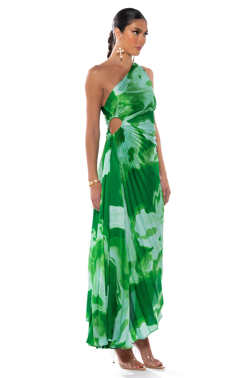 VALERIE ONE SHOULDER DRESS